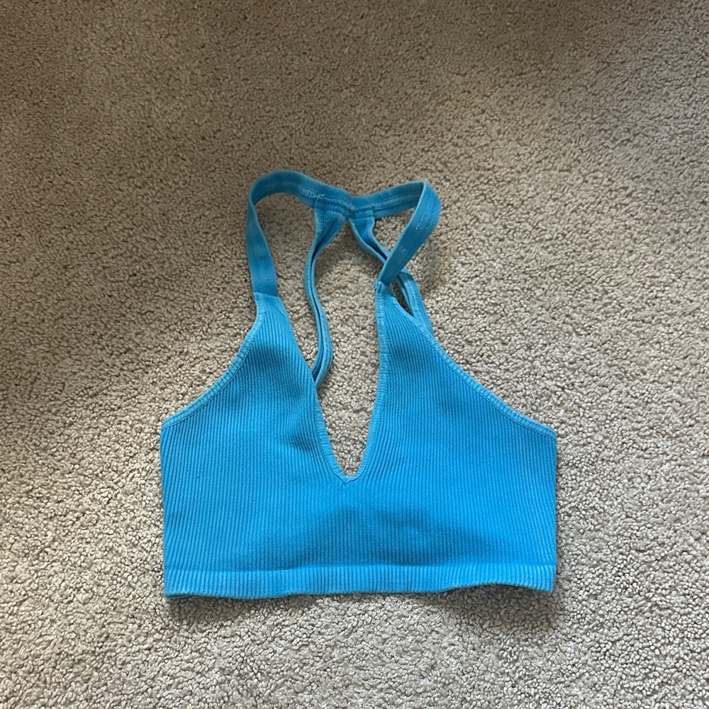 Kids Blue Sleeveless Top